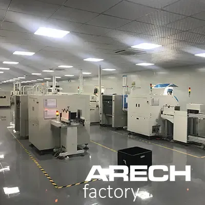 ARECH engineering team at the design bench