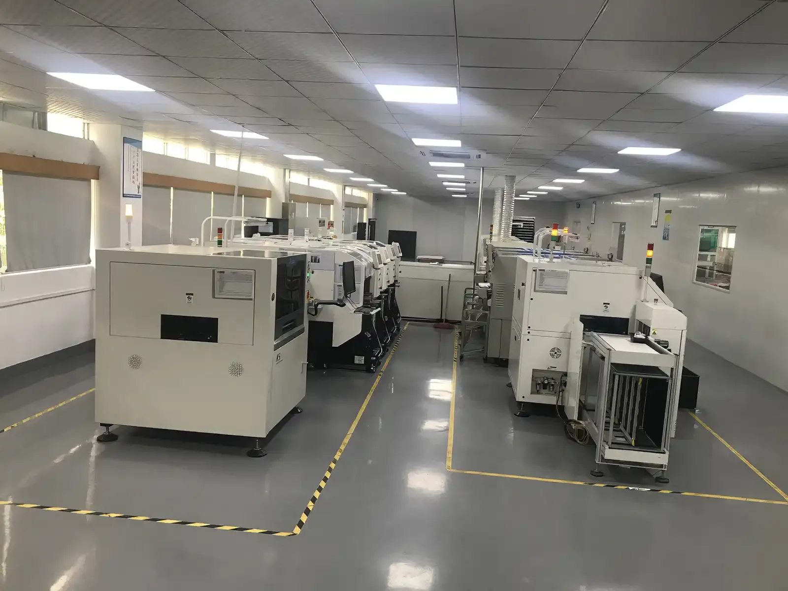 ARECH factory floor in Shenzhen