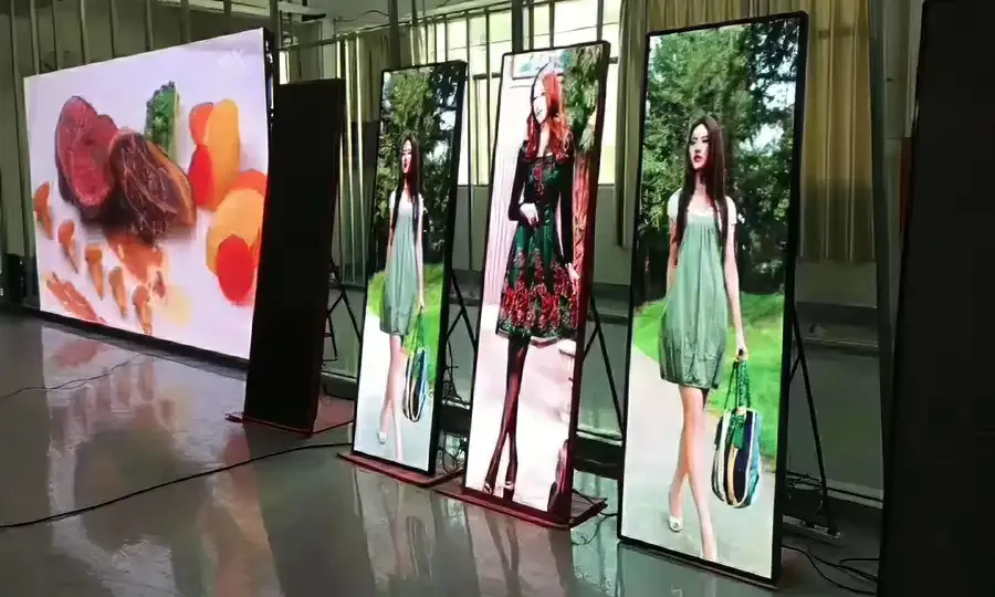 ARECH LED poster stand display
