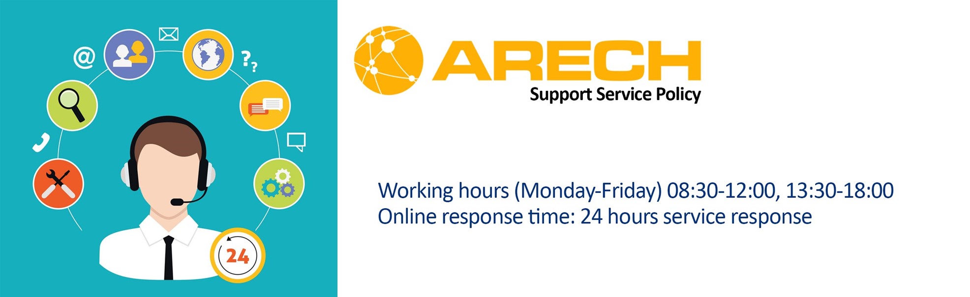 ARECH Support assistance